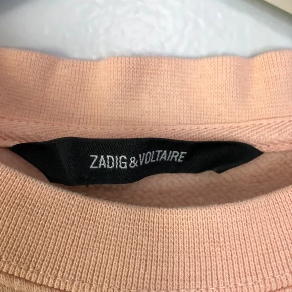 Zadig & Voltaire Simba Life Graphic Sweatshirt Medium